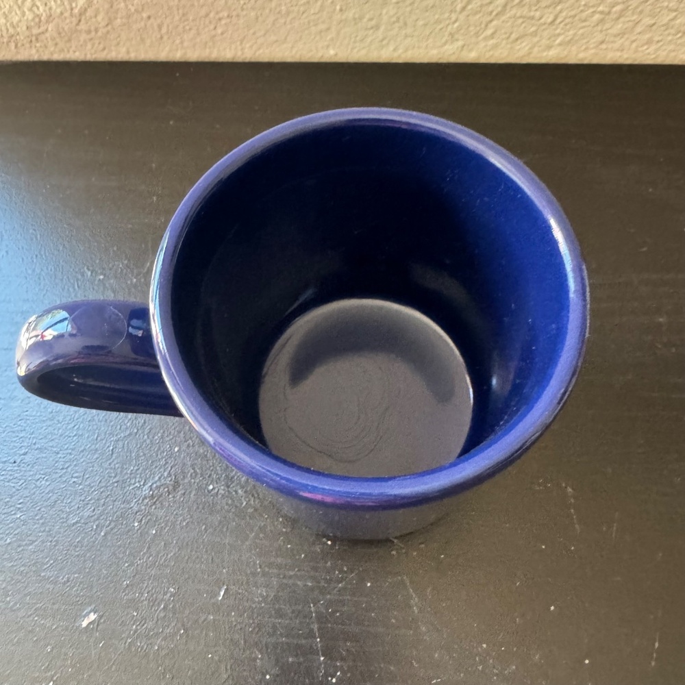 Kate Spade Blue Coffee 12 Oz Tea Mug Lenox New York Cup - Picture 2 of 4